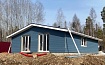 Завершили строительство дома по проекту "Словакия" в СНТ Искра 