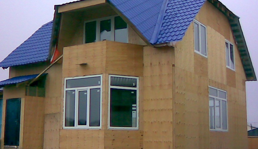 Каркасный дом 170 м² в Мамонах в 2008 году
